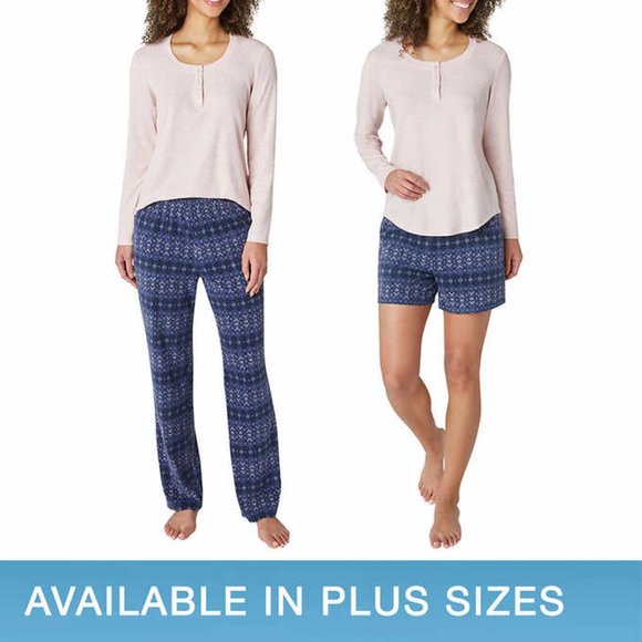 Eddie Bauer Other - Eddie Bauer Ladies' 3-Piece Waffle Fleece Pajamas Set